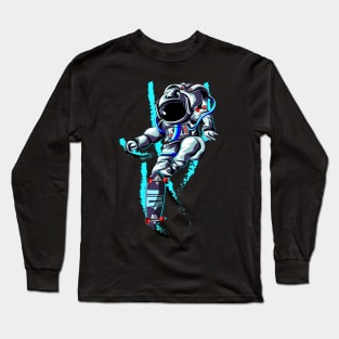 astronaut skateboard Long Sleeve T-Shirt